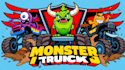 do amazing monster trucks logo with source file in 12 hours
