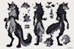 draw custom a digital fursona art commission