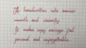 write beautiful handwritten letters, aesthetic notes