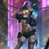 cyberpunk female character desing