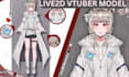 design custom live2d vtuber model 2d vtuber model live2d model vtuber commission