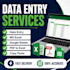 do data entry, excel, and copy paste work accurately