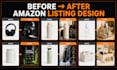 design amazon listing images and infographics