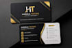 create modern ,and unique business cards for startups and businesses