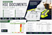 prepare professional risk assessment,jsa,method statement and hse documents
