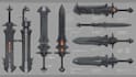 high quality weapon concept art