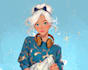 design cute and aesthetic anime character art