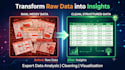 clean, preprocess and analyze your data