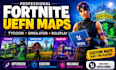 create fortnite uefn tycoon, simulator, and roleplay maps