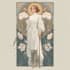 create illustrations in art nouveau style