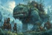 epic dnd party illustrations custom ttrpg character art