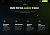 design a modern ai trading coach website