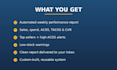 create automated amazon performance reports for your sales and ppc