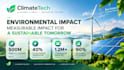 design a climatetech investor pitch deck for fundraising