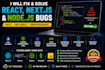 fix react nextjs nodejs javascript bugs