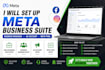 set up meta business suite and meta pixel