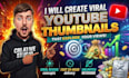 design a high CTR youtube thumbnail