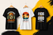 create unique adventure t shirt design for print on demand