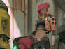 do cyberpunk character art