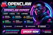 openclaw setup instal fix clawdbot moltbot claude code ai agent claude expert
