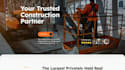 bulid real estate website property development website construction website wix