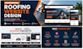 build a wordpress website for roofing companies