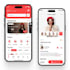 design modern mobile app UI UX in figma