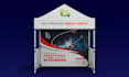design canopy, table cover, father flag and tent