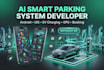 build ai smart parking system, ev charging, android car parking and gps tracking