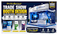 do trade show booth design, exhibition booth and banner design