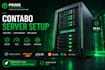 set up a vps server, and manage your contabo