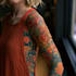 draw a attractive tattoo sleeve art