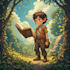 illustrate fun and colorful children book characters