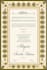 design a luxury custom islamic nikkah certificate