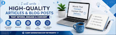 write SEO blogs and articles