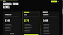 create a professional modern fitness website
