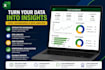 create interactive excel dashboard and data analysis
