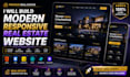 build a responsive frontend website using HTML CSS javascript react