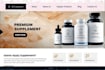 design nutraceutical shopify store peptide website sarm store supplement website