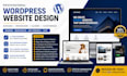 build wordpress blog website news magazine website design