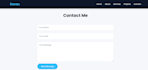 create a responsive HTML CSS landing page