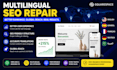 fix squarespace translated website, weglot, language switcher and SEO fix issues