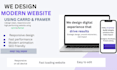 design a high converting responsive carrd and farmer