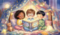 create 3d illustrations stories for children