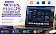 develop a custom macos desktop application using swift, swiftui, electron, xcode