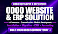 be your odoo developer for website, erp, ecommerce, crm and modules