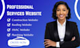 design construction website contractor website with local SEO