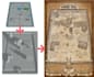 create a hand drawn map with realistic depth and perspective