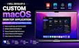 create macos desktop application, apple app, macos software desktop solution