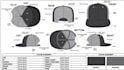 design custom cap, hat, beanie, bucket hat, headwear designs with tech pack